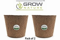 6" Coir Pot Pack of 2