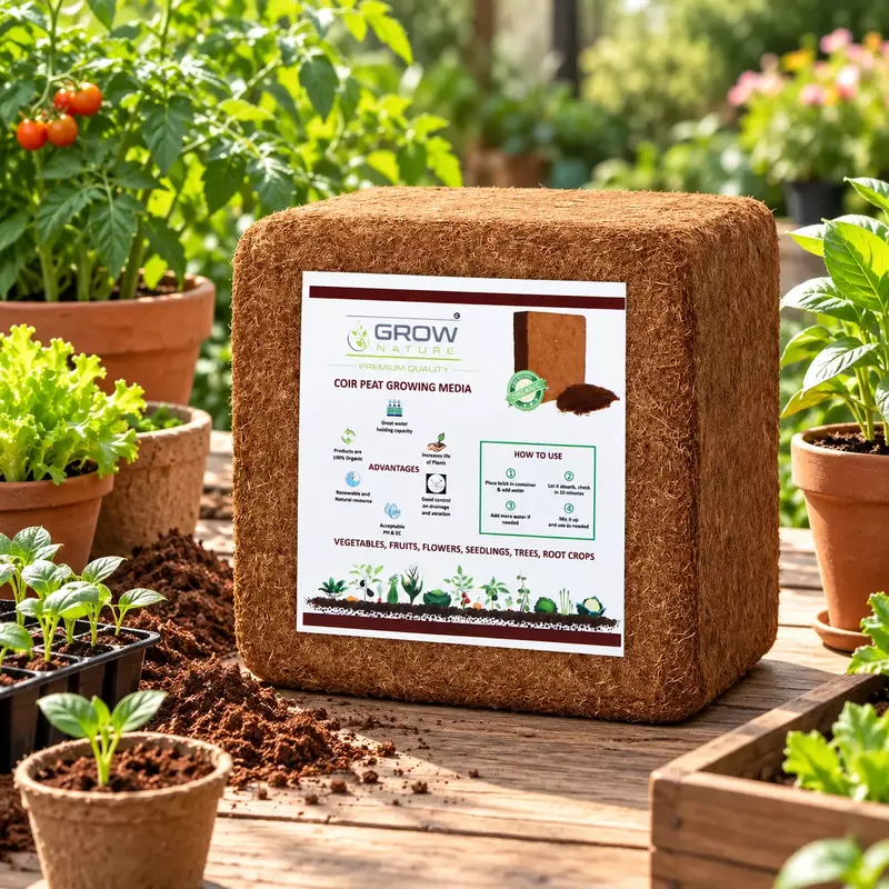 5kg Cocopeat Block