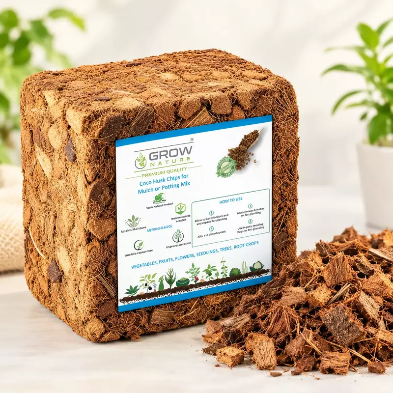 4kg Husk Chips Block
