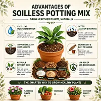 Soilless Potting Mix For Outdoor Plants
