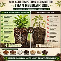 Soilless Potting Mix For Outdoor Plants